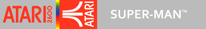 Superman logo for Atari 2600